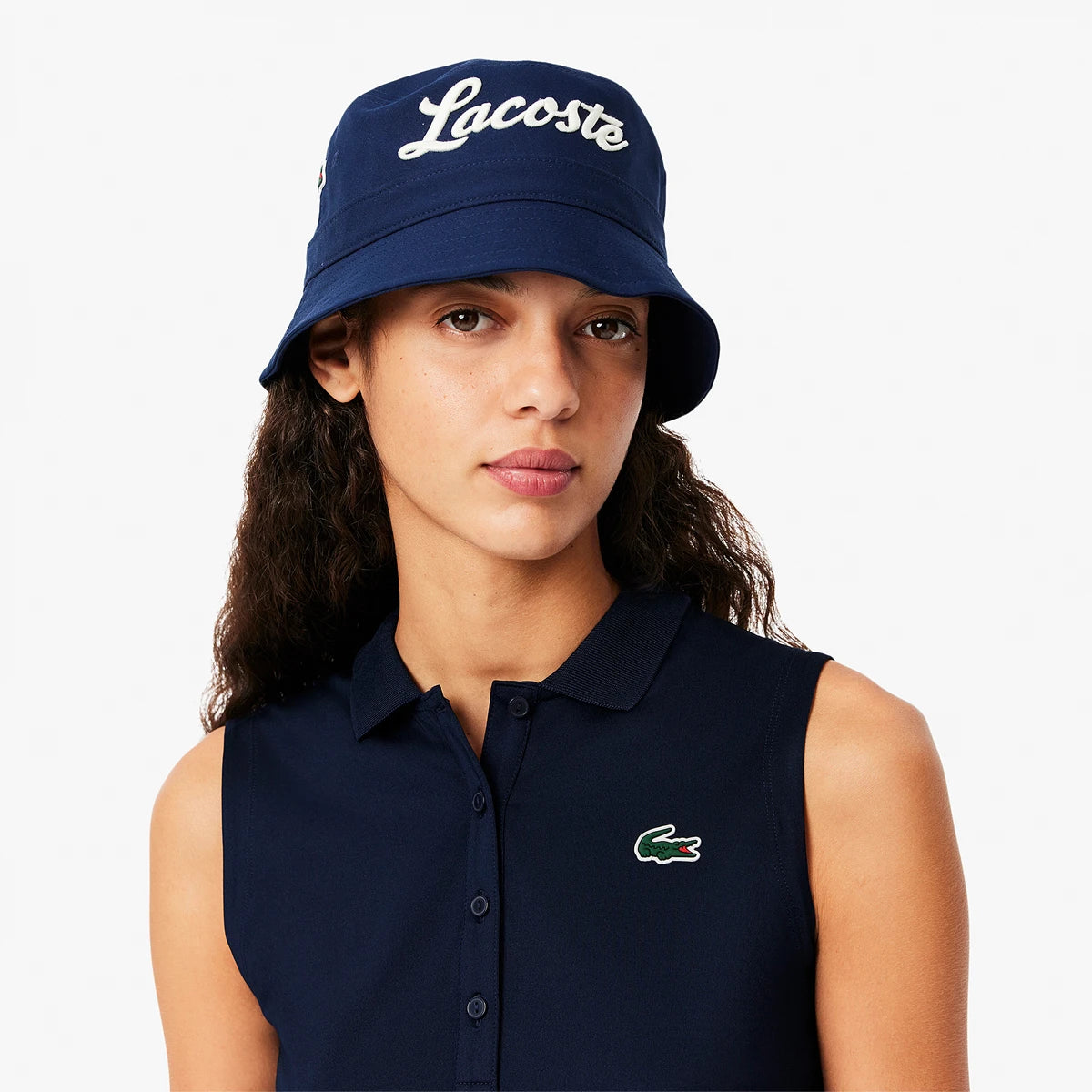 POLO LACOSTE MUJER CORE PERFORMANCE SIN MANGAS
