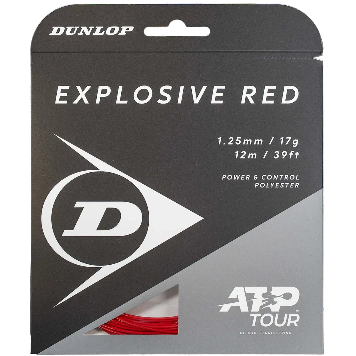 Cordaje Dunlop Explosive Red (12 Metros)