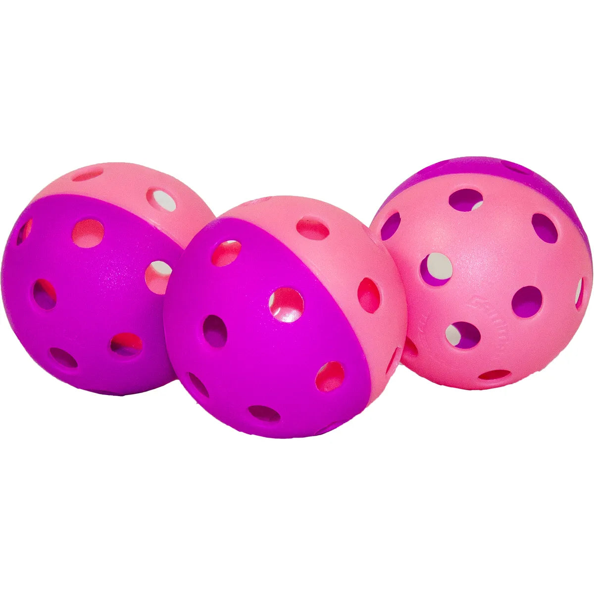PACK DE 3 PELOTAS DE PICKLEBALL GAMMA INDOOR TWO-TONE TRAINING