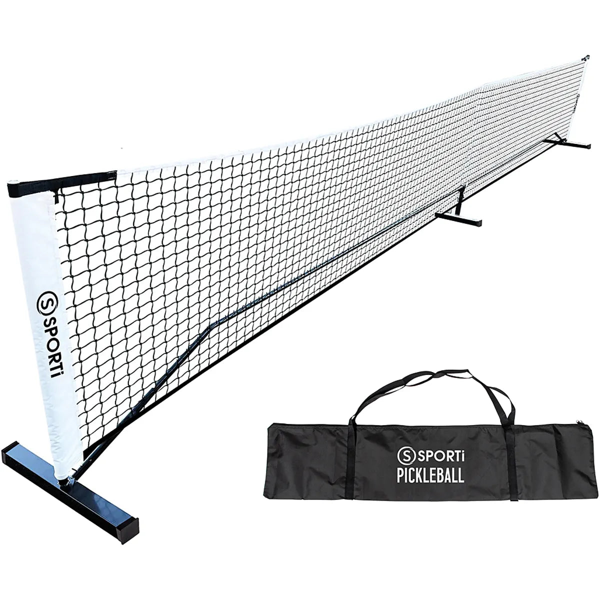 KIT POSTES Y RED DE PICKLEBALL + BOLSA DE TRANSPORTE