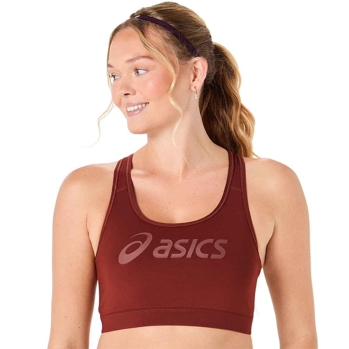 SUJETADOR ASICS MUJER ESSENTIAL LOGO SIN PADS