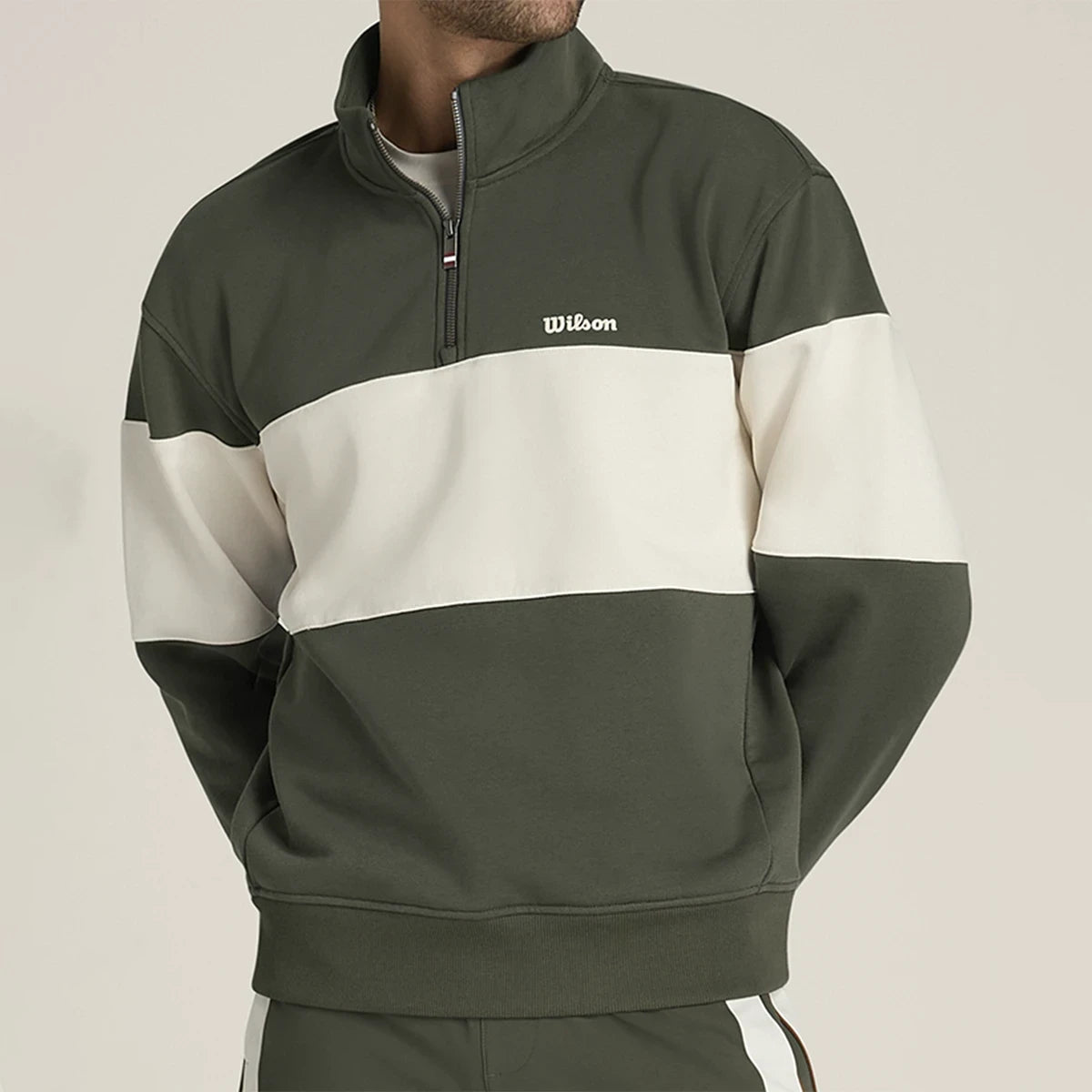 SUDADERA WILSON PLAYSTATE 1/2 CREMALLERA
