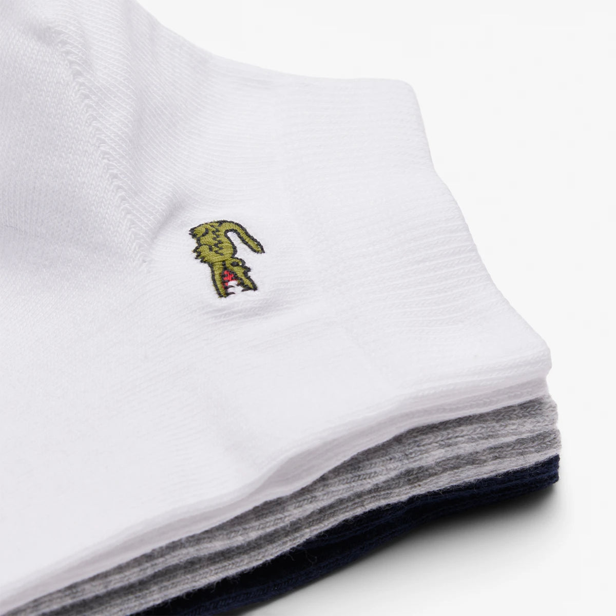 3 PARES DE CALCETINES LACOSTE PERFORMANCE LOW CUT
