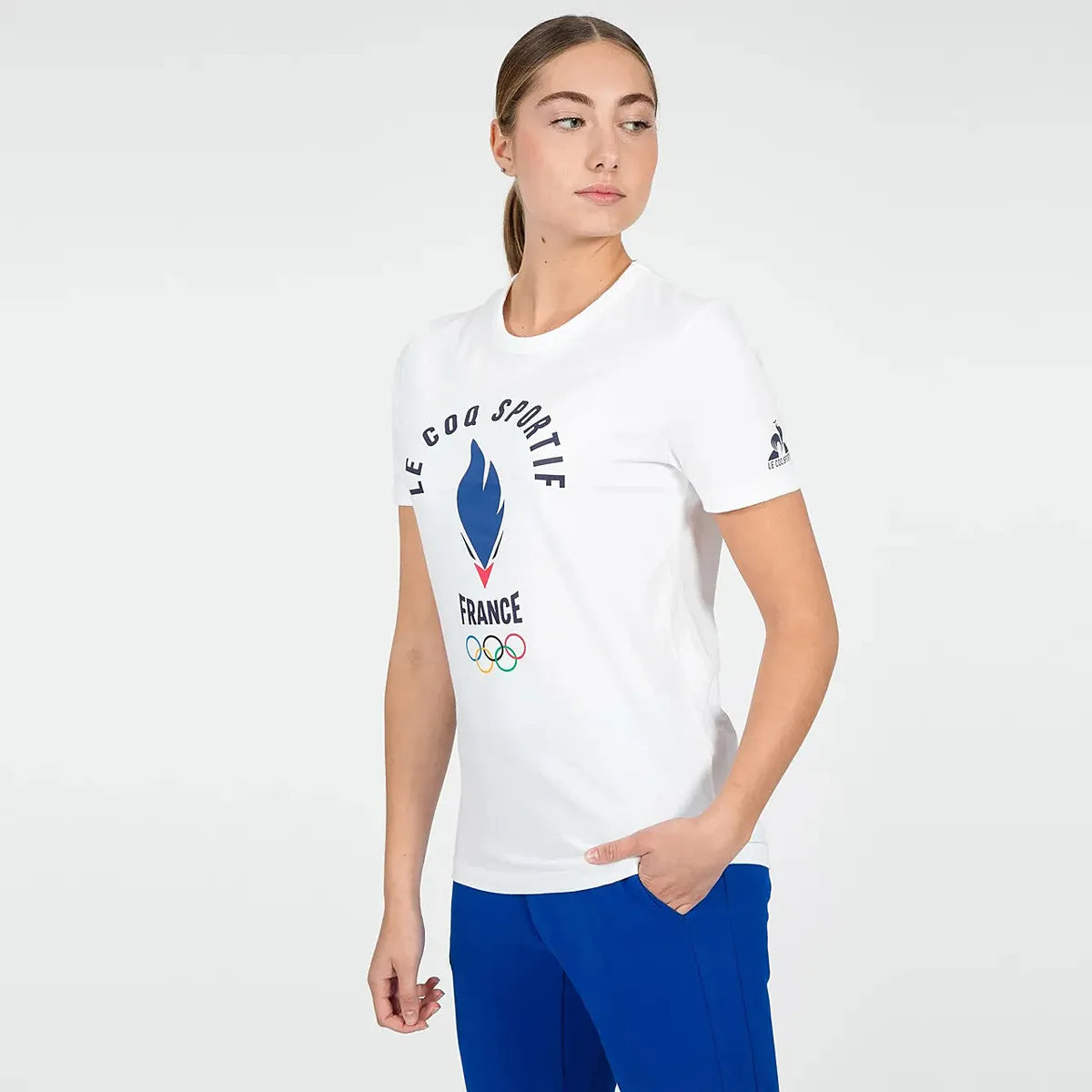 CAMISETA LE COQ SPORTIF FRANCE OLYMPIQUE VILLAGE (1)