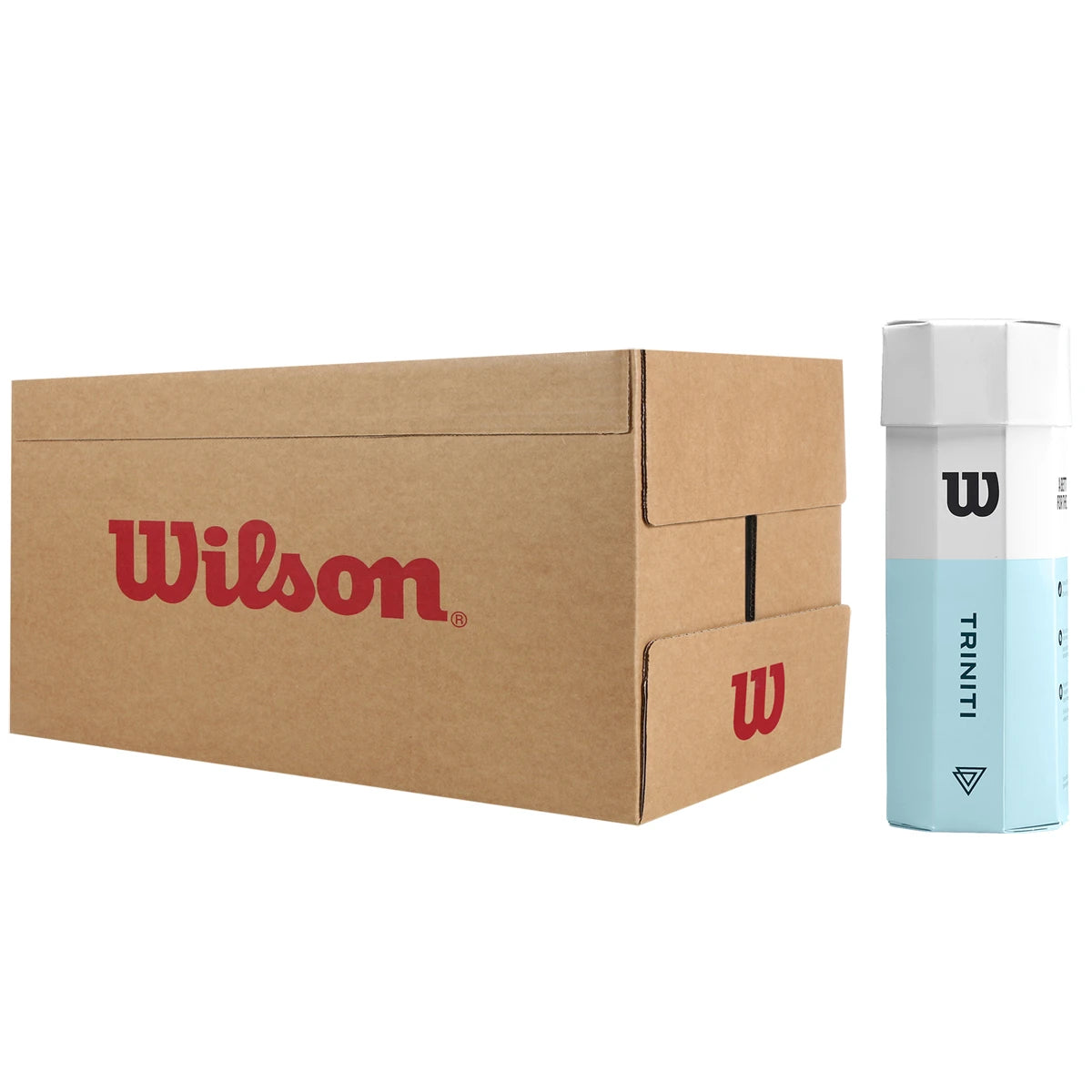 CAJA DE 24 TUBOS DE 3 PELOTAS WILSON TRINITI