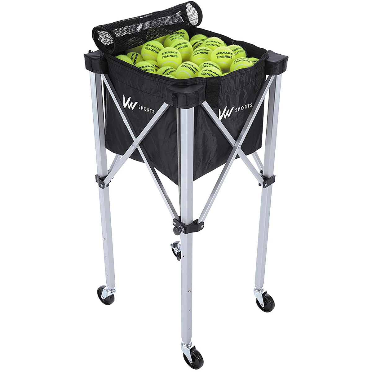 CESTA DE ALMACENAMIENTO CON RUEDAS 144 PELOTAS