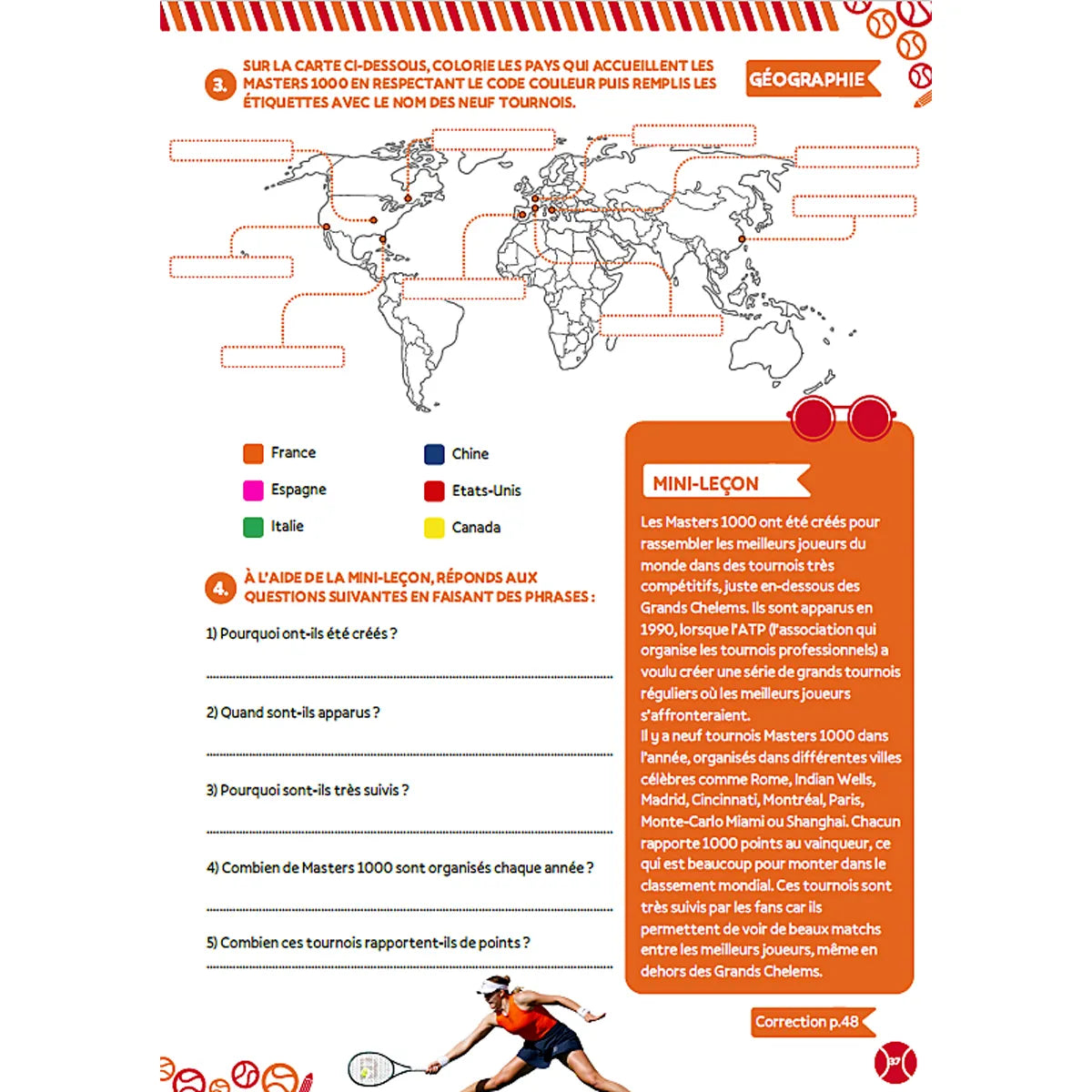 (FRANCÉS ÚNICAMENTE) EL CUADERNO DEPORTIVO WILSON CE1-CE2
