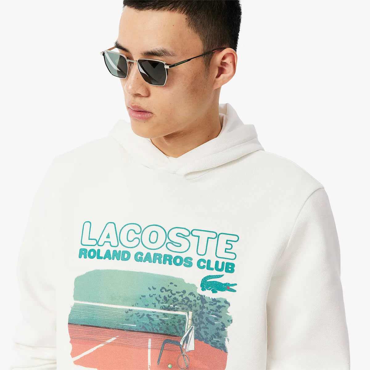 SUDADERA LACOSTE ROLAND-GARROS CLUB