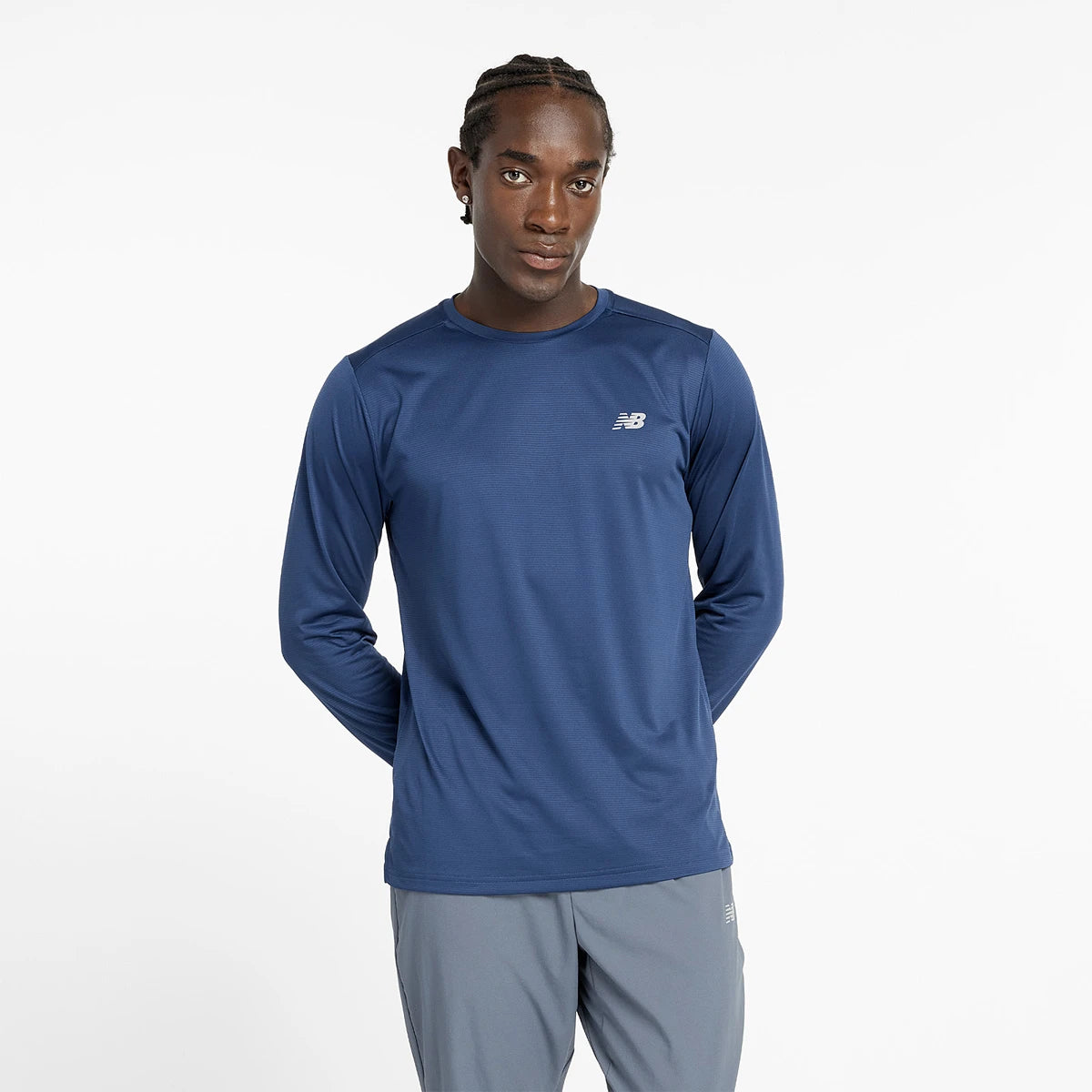CAMISETA NEW BALANCE SPORT ESSENTIALS MANGA LARGA