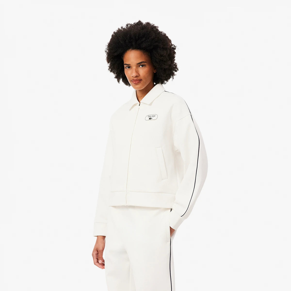SUDADERA LACOSTE MUJER HERITAGE