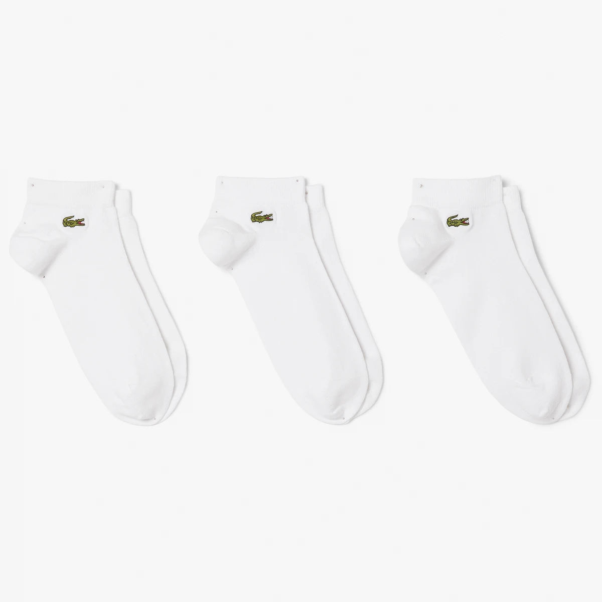 3 PARES DE CALCETINES LACOSTE PERFORMANCE LOW CUT