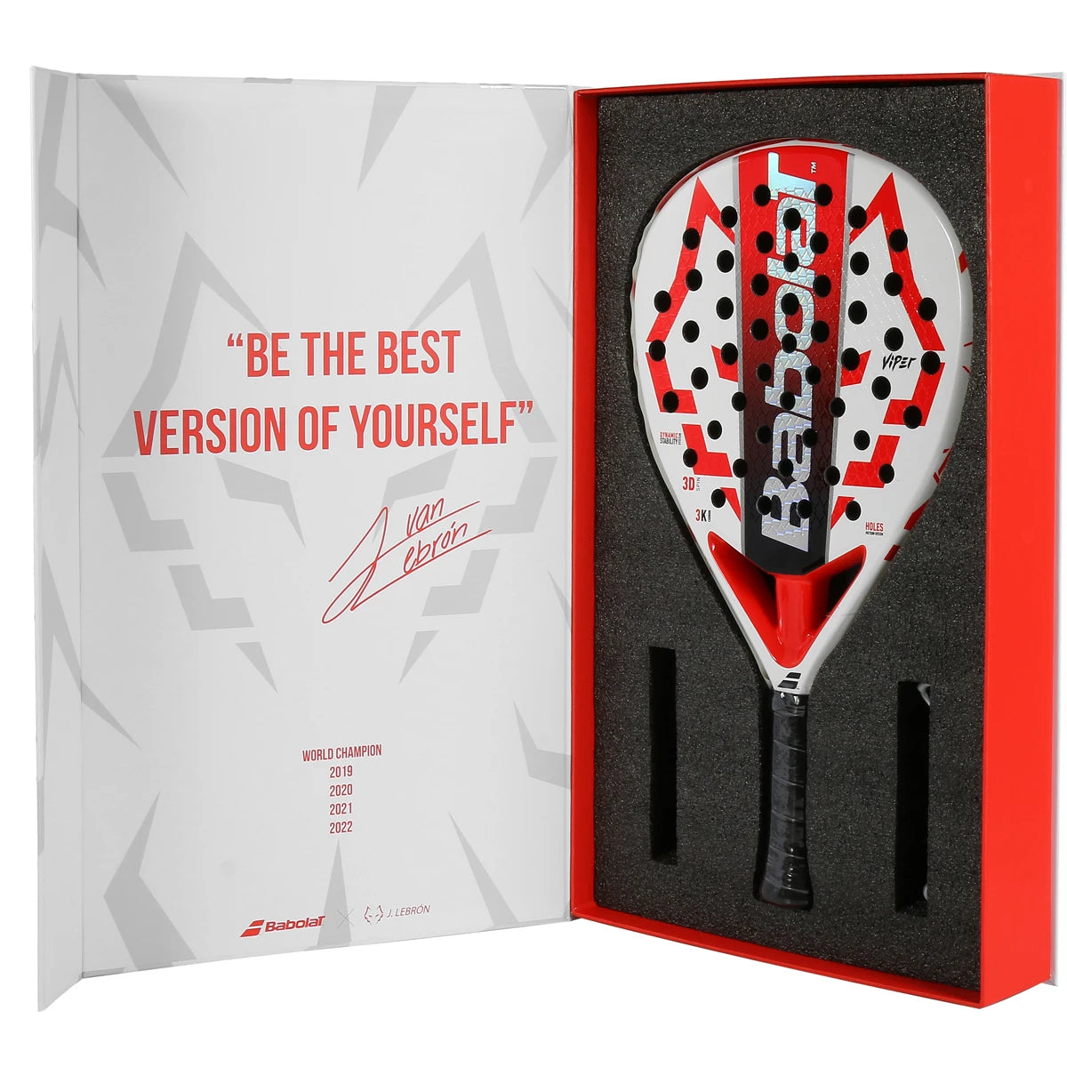 RAQUETA DE PÁDEL BABOLAT TECHNICAL VIPER LEBRON 2025