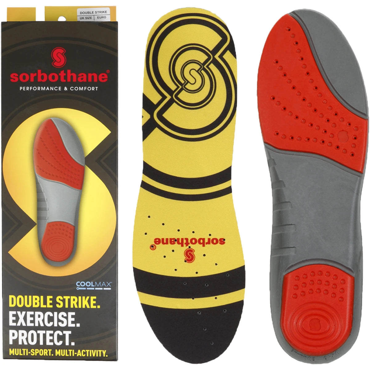 SUELAS COMPUESTAS SORBOTHANE DOUBLE STRIKE