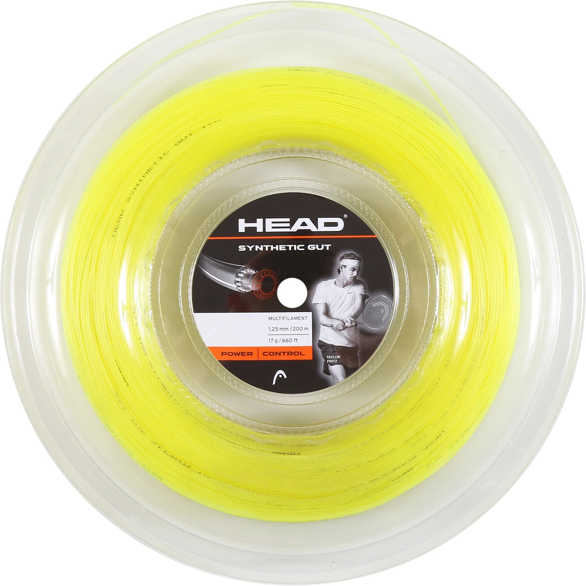 BOBINA HEAD SYNTHETIC GUT (12 METROS)