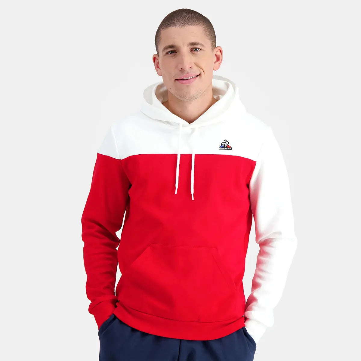 SUDADERA LE COQ SPORTIF CON CAPUCHA MODELO 2
