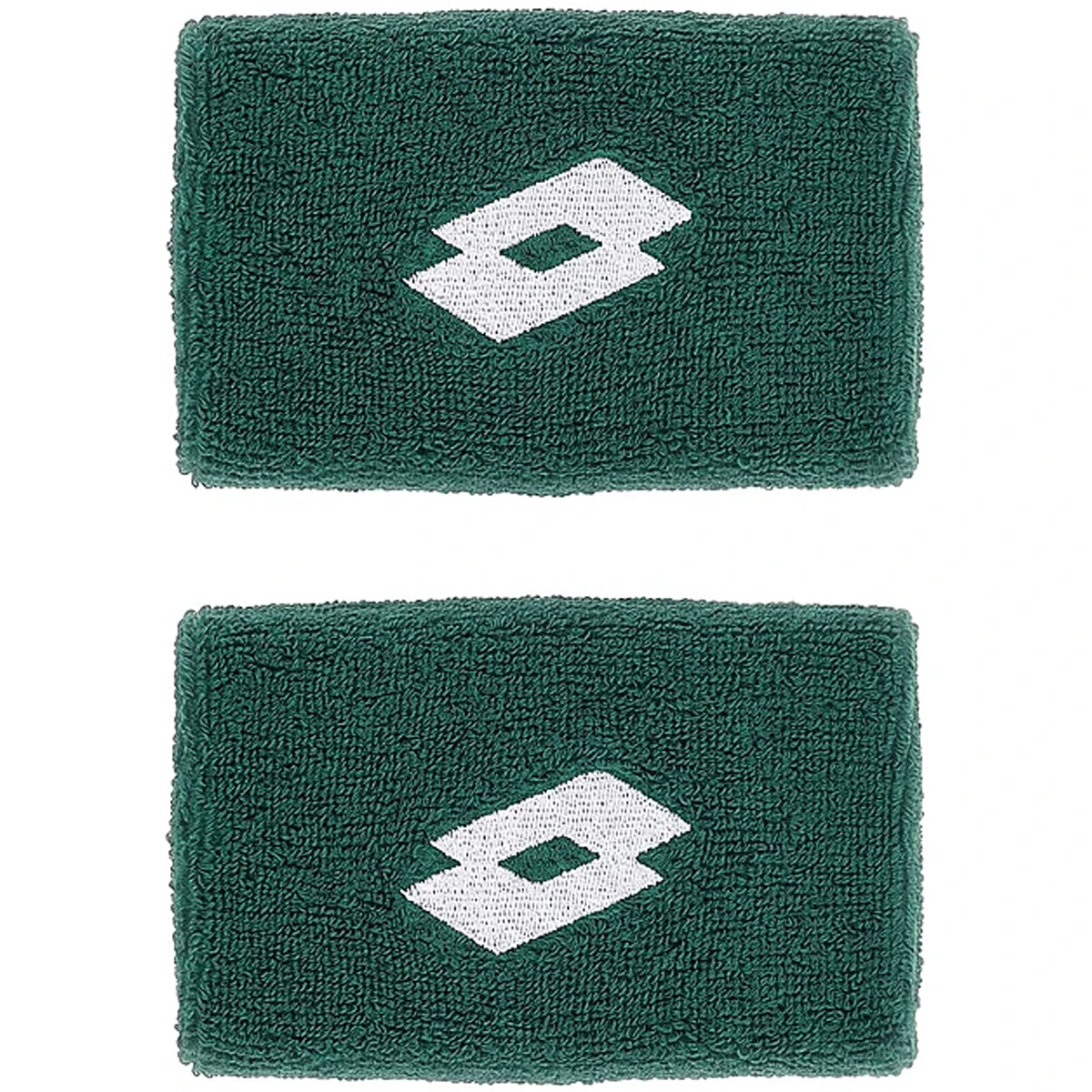 Par de Muñequeras Lotto Tenis Doble Ancho 5"