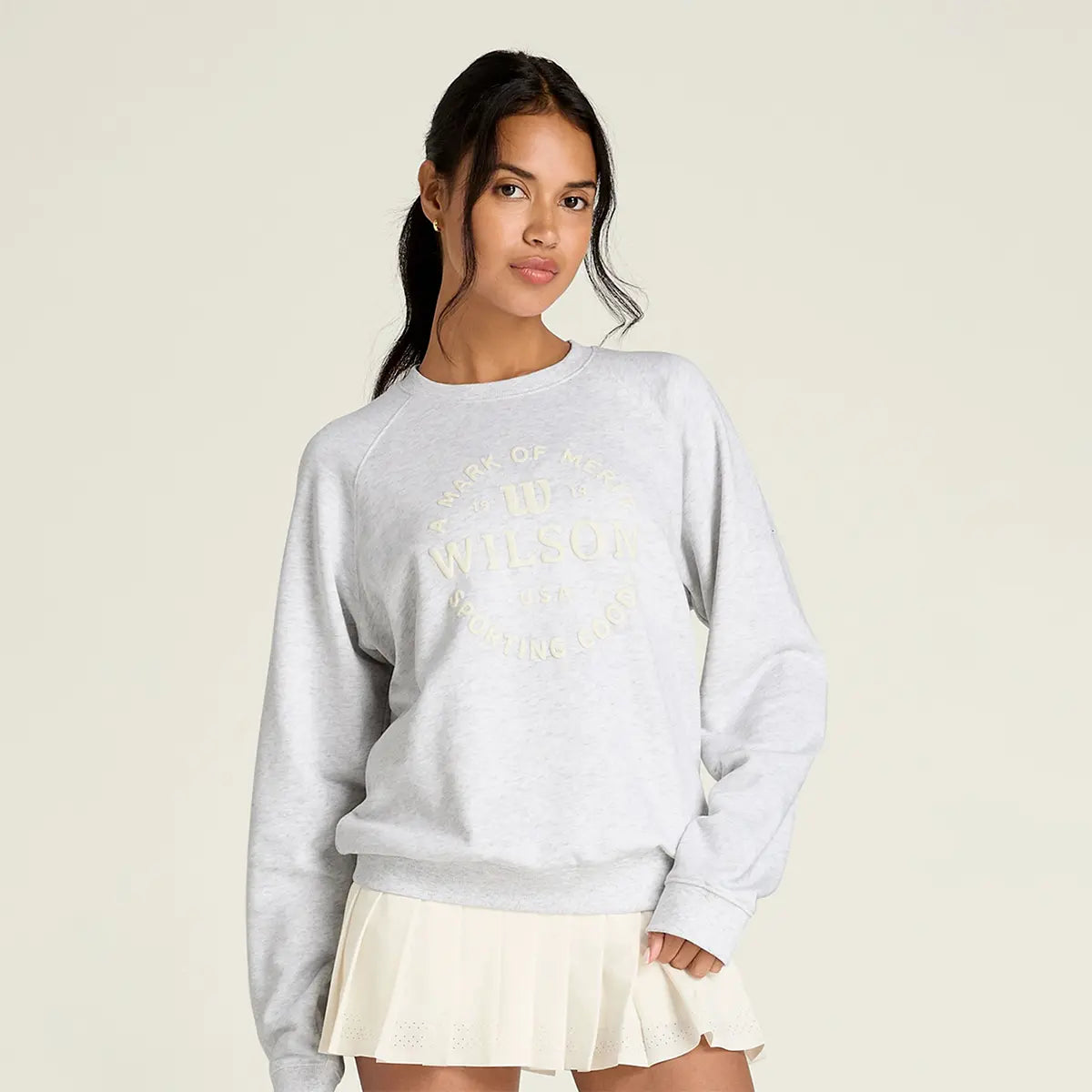 SUDADERA WILSON MUJER GRANT PARK CREW CLASSIC
