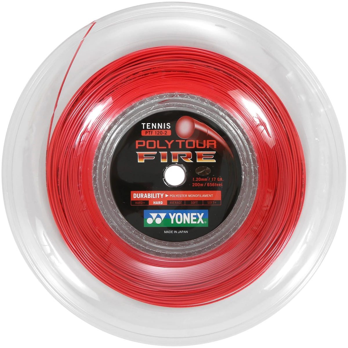 BOBINA YONEX POLYTOUR FIRE (200 METROS)