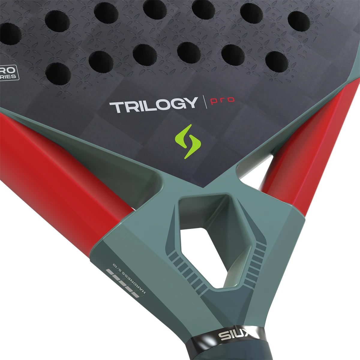 Raqueta Test de Pádel Siux Trilogy Pro 2026 Ash Green