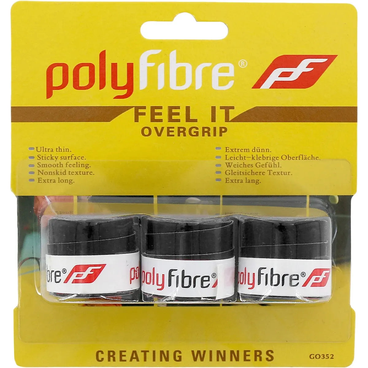 SOBREGRIPS POLYFIBRE FEEL IT x3