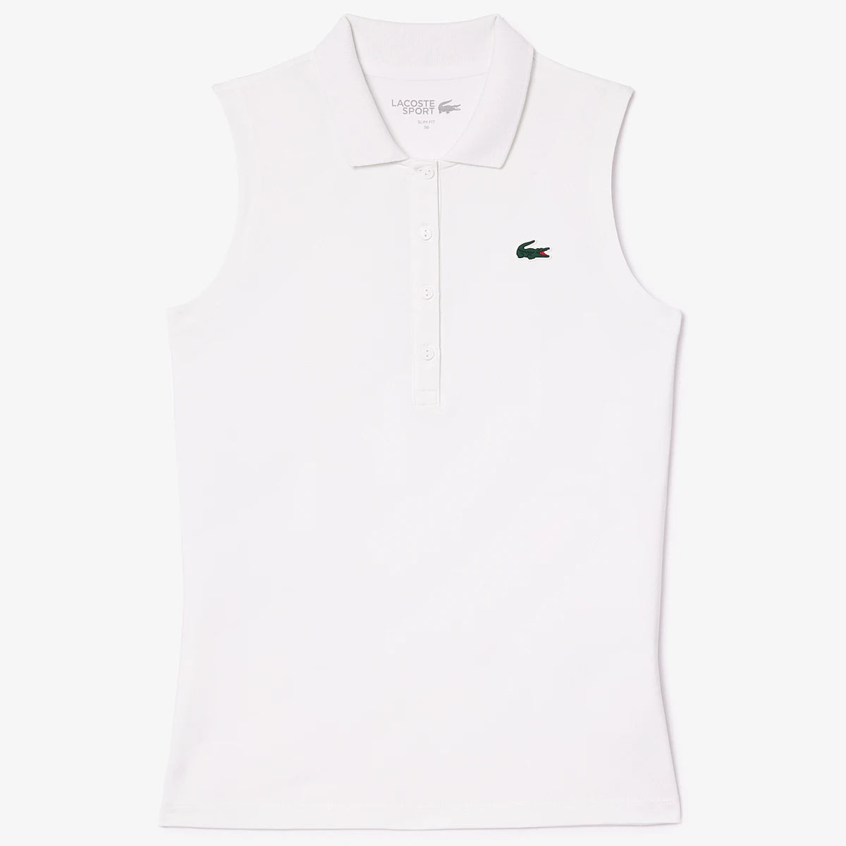 POLO LACOSTE MUJER CORE PERFORMANCE SIN MANGAS