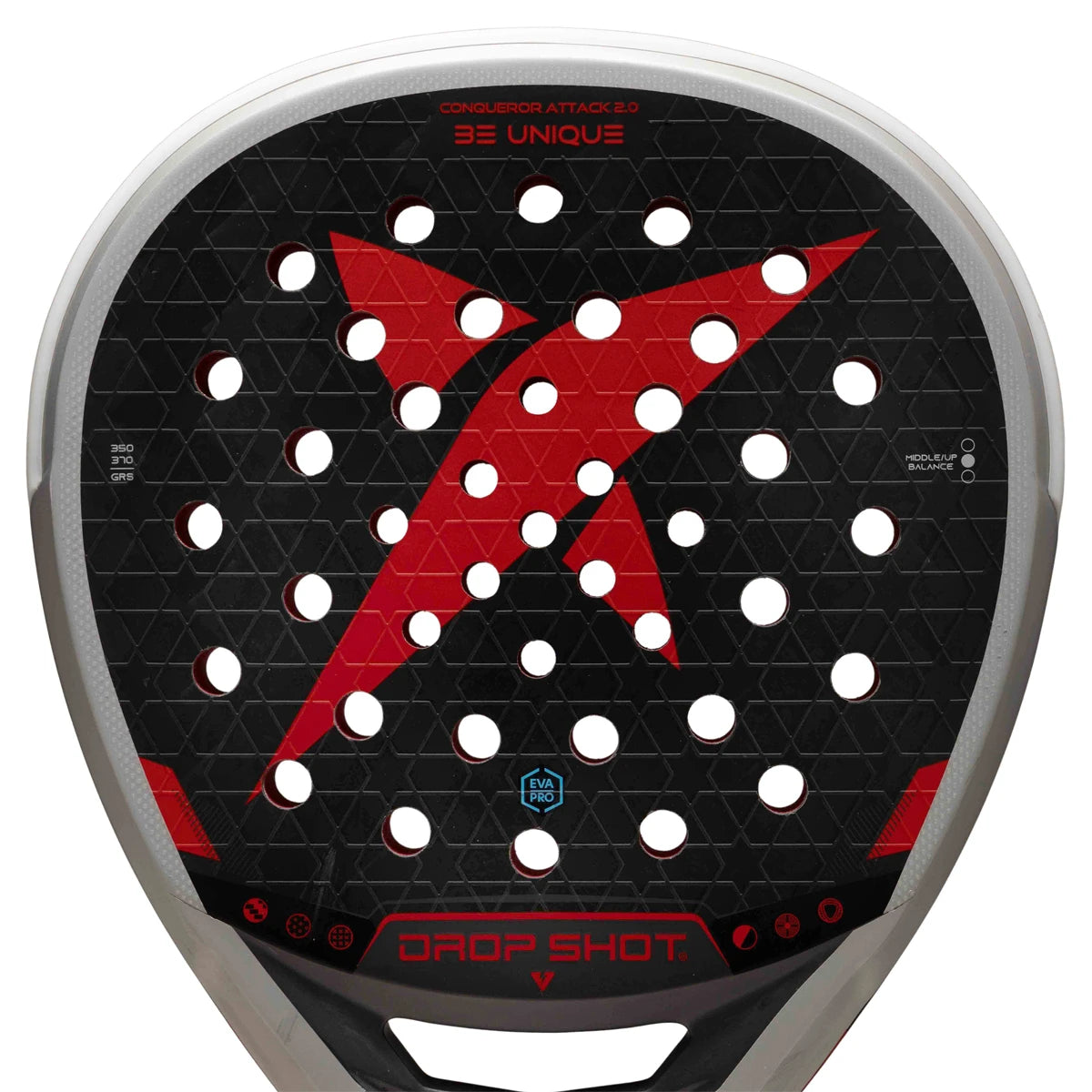 RAQUETA PADEL DROP SHOT CONQUEROR ATTACK 2.0