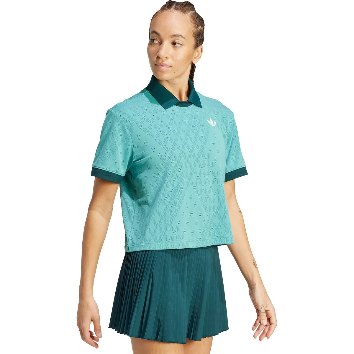 POLO ADIDAS MUJER CROP ORIGINALS