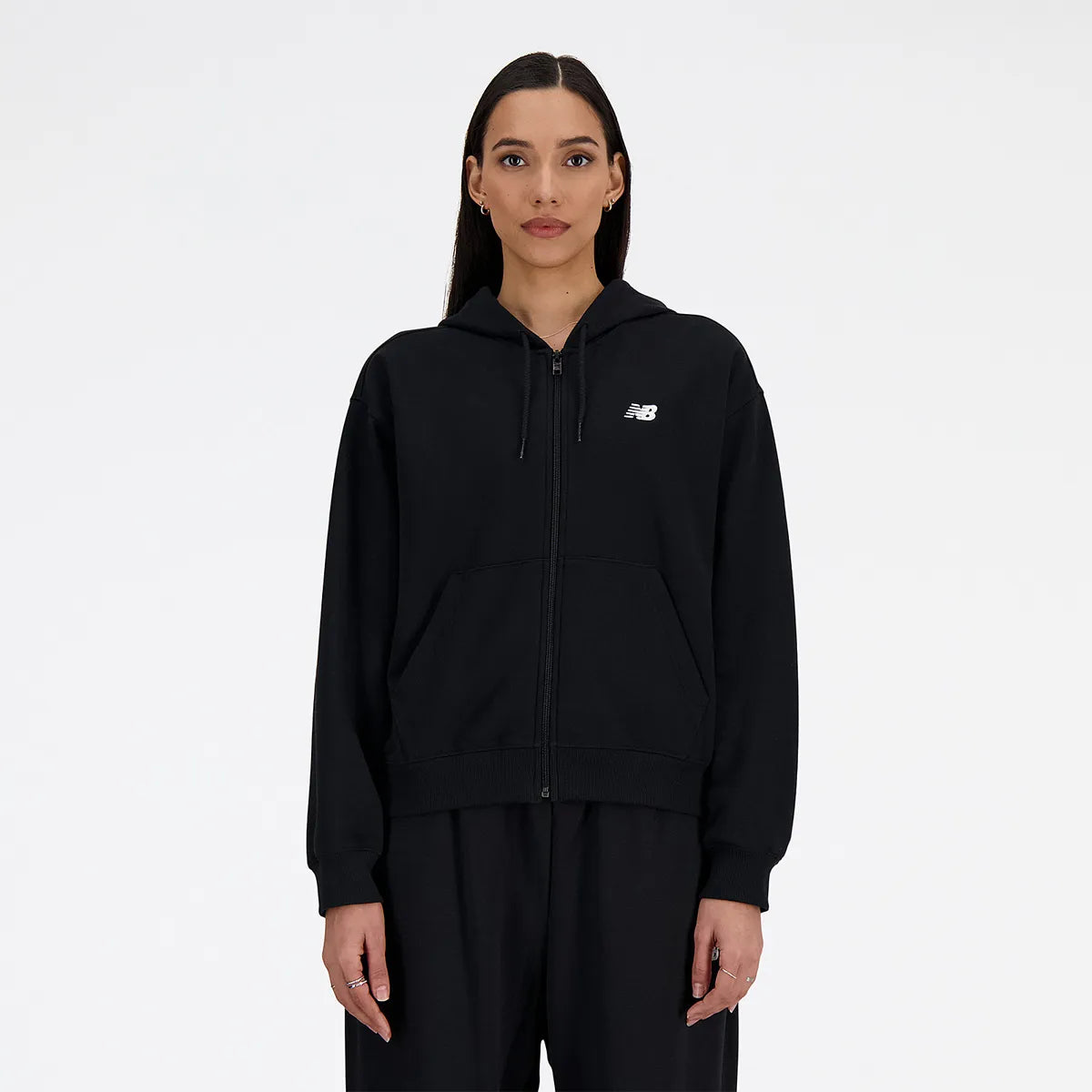CHAQUETA NEW BALANCE MUJER SPORT ESSENTIALS TERRY FZ