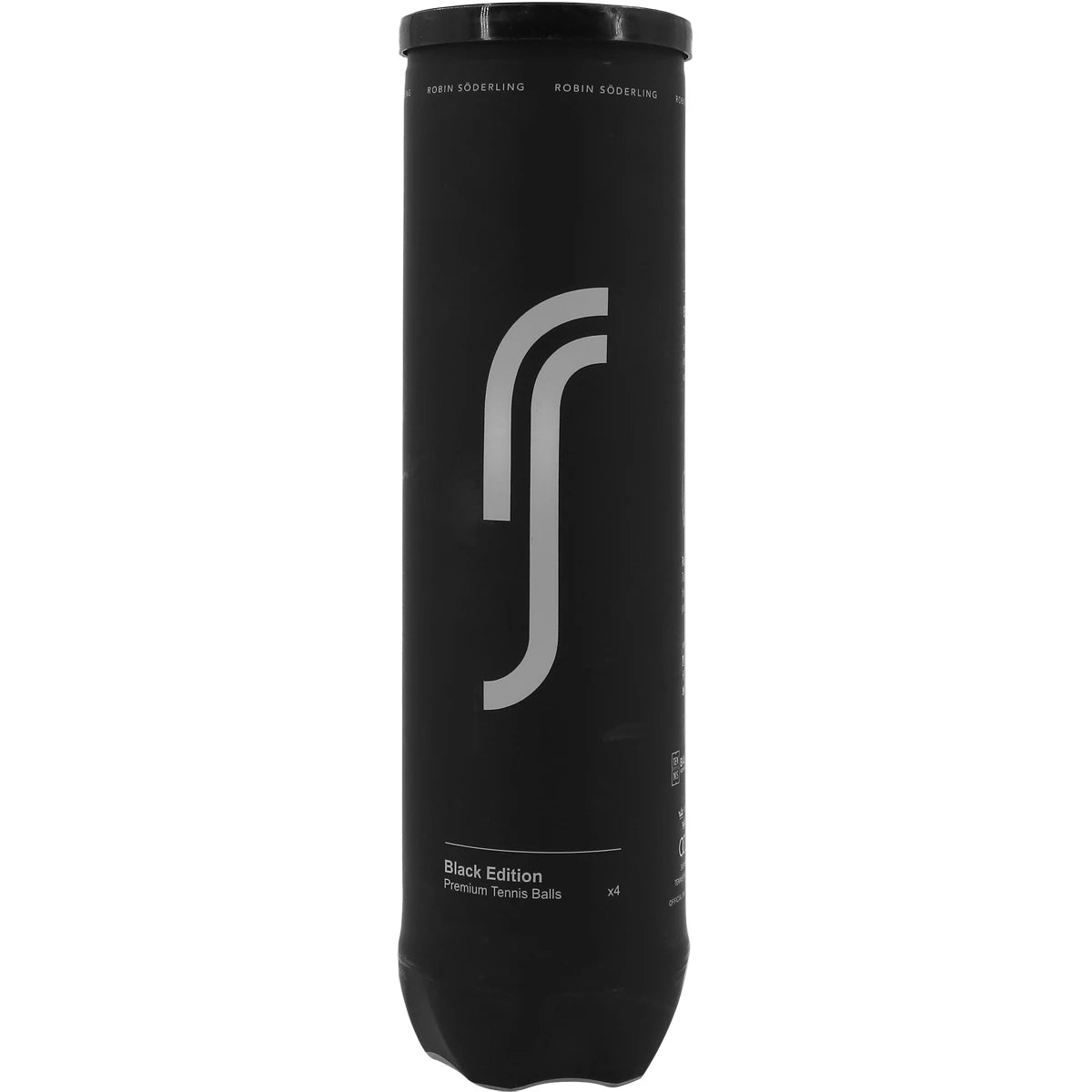 TUBO 4 PELOTAS ROBIN SODERLING ALL COURT BLACK EDITION