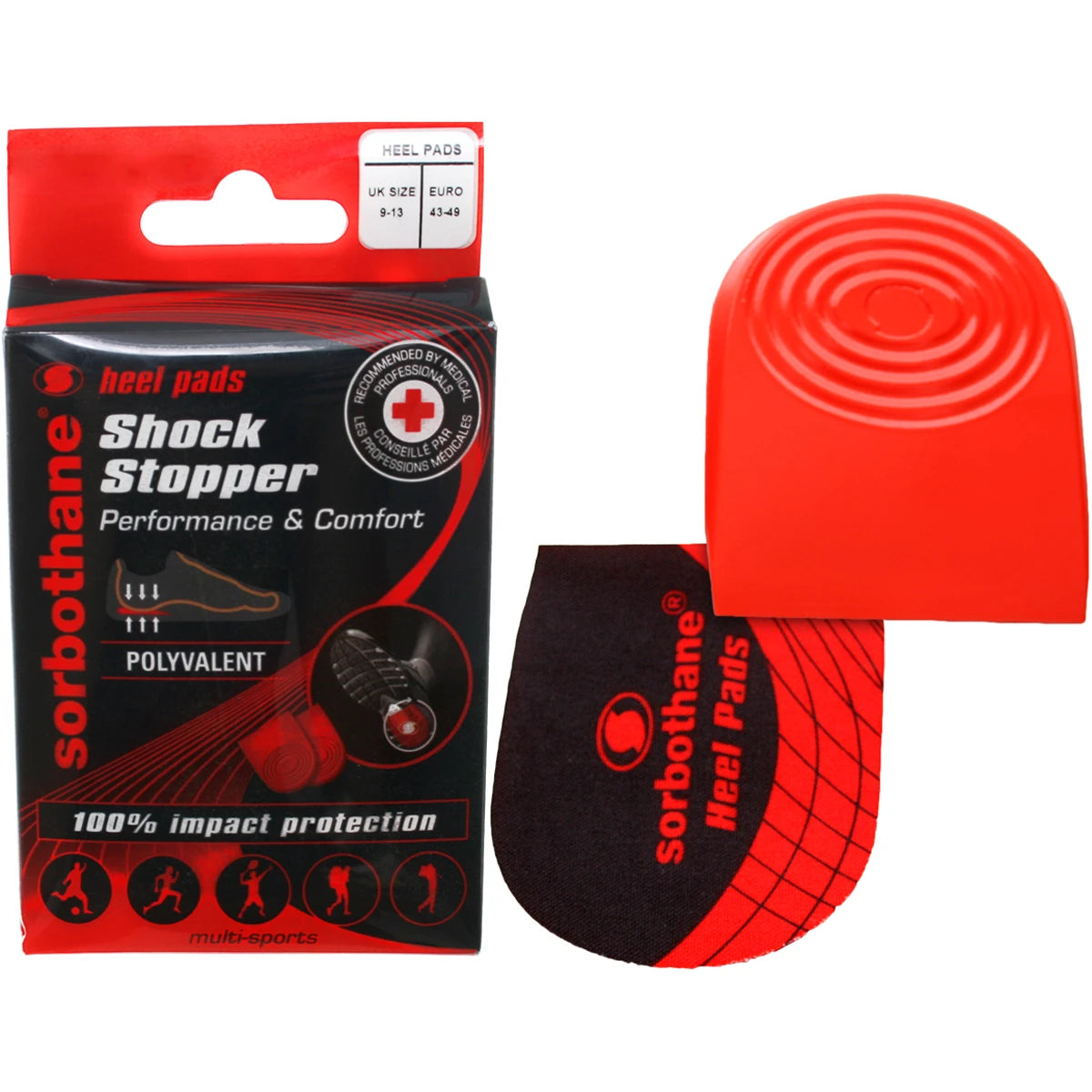 TALONERAS SORBOTHANE HEEL PADS