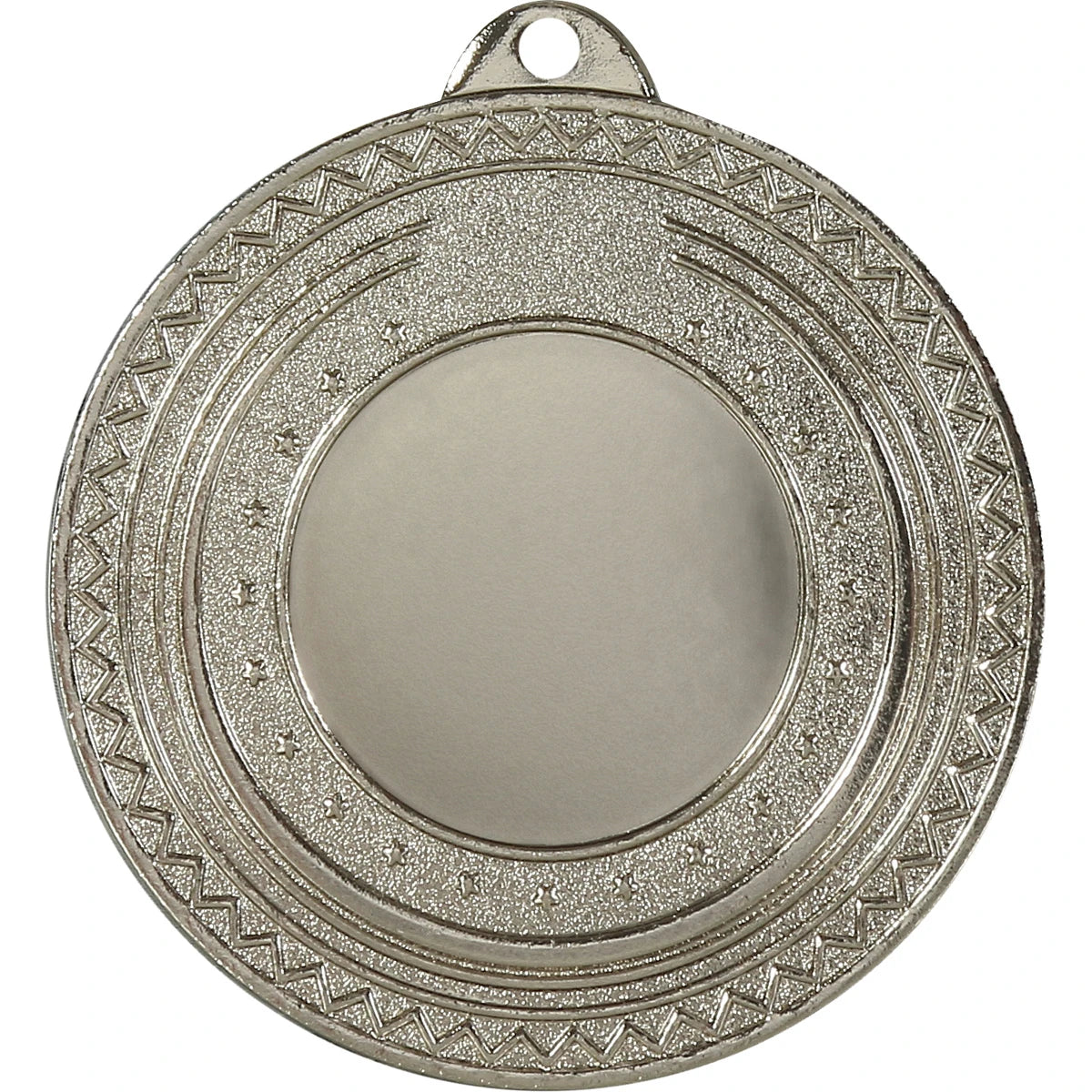 MEDALLA M5007 DIÁMETRO 5CM PLATA