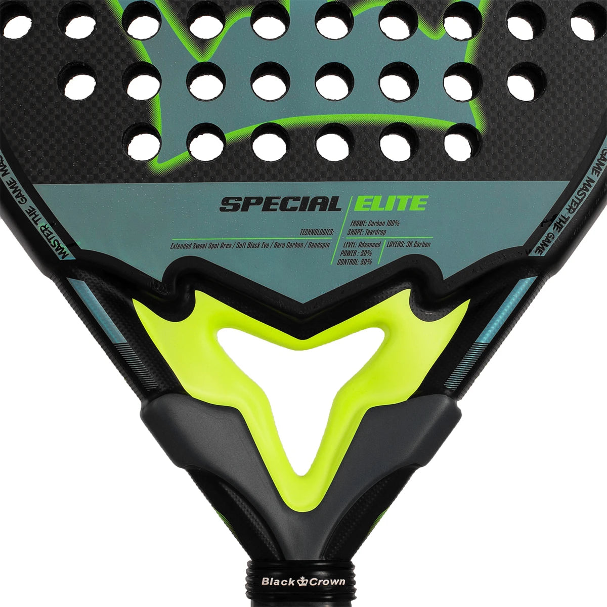Raqueta de pádel Test Black Crown Special Elite