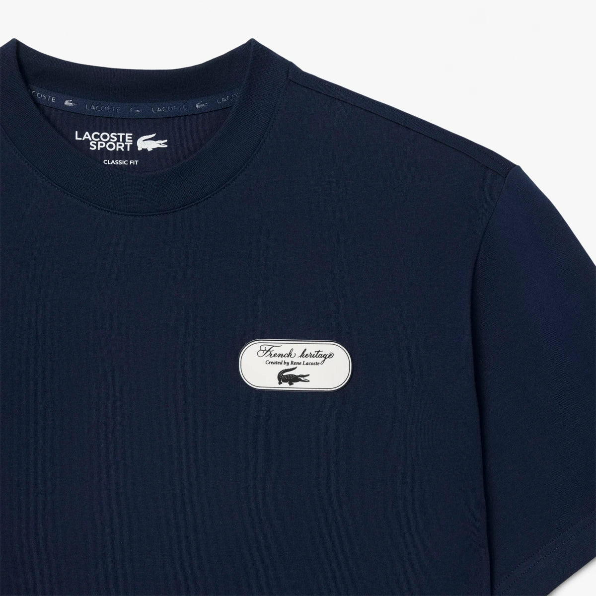 CAMISETA LACOSTE HERITAGE GRAPHIC