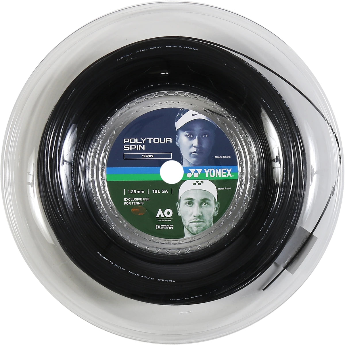 BOBINA YONEX POLYTOUR SPIN (200 METROS)