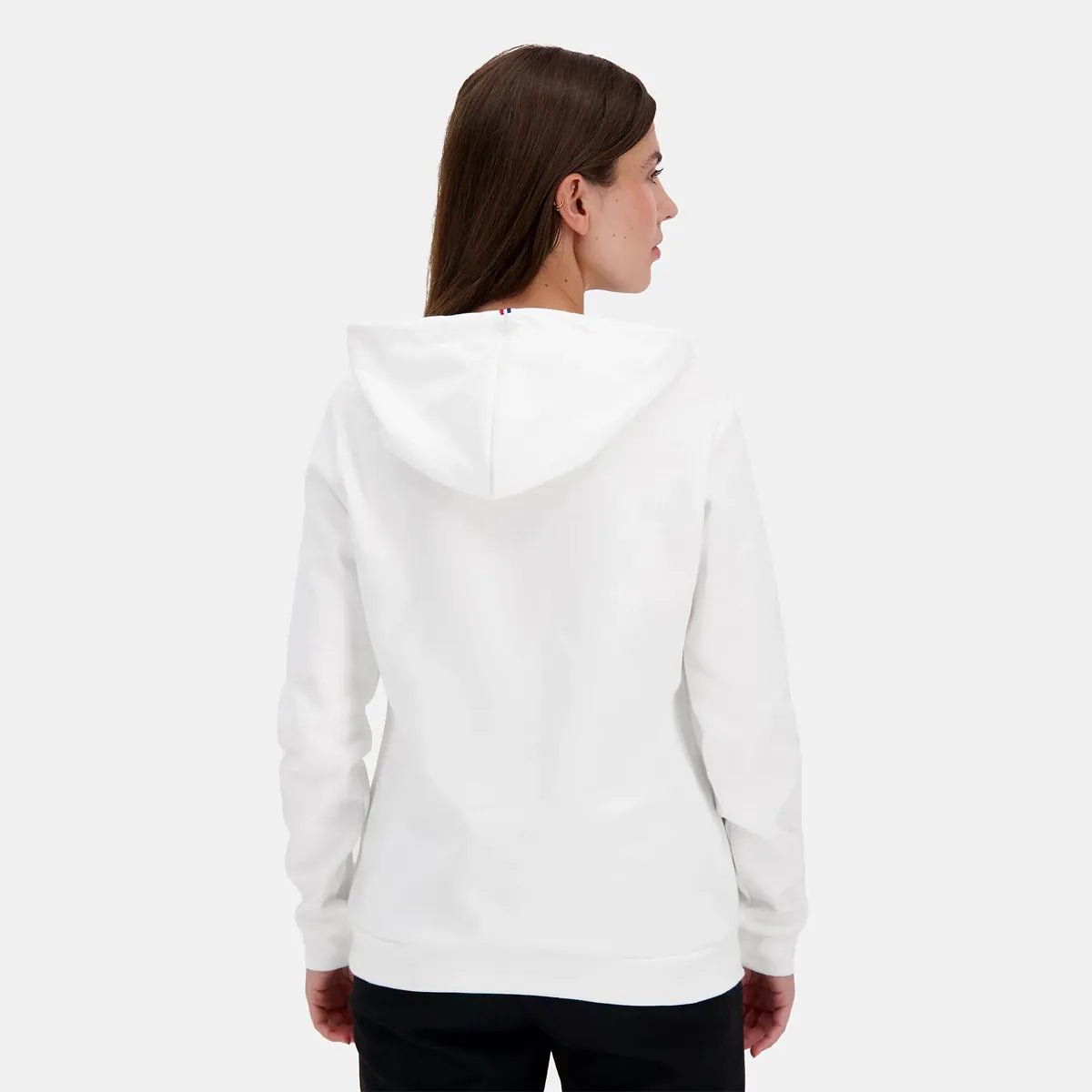 SUDADERA LE COQ SPORTIF MUJER ESENCIAL CON CAPUCHA