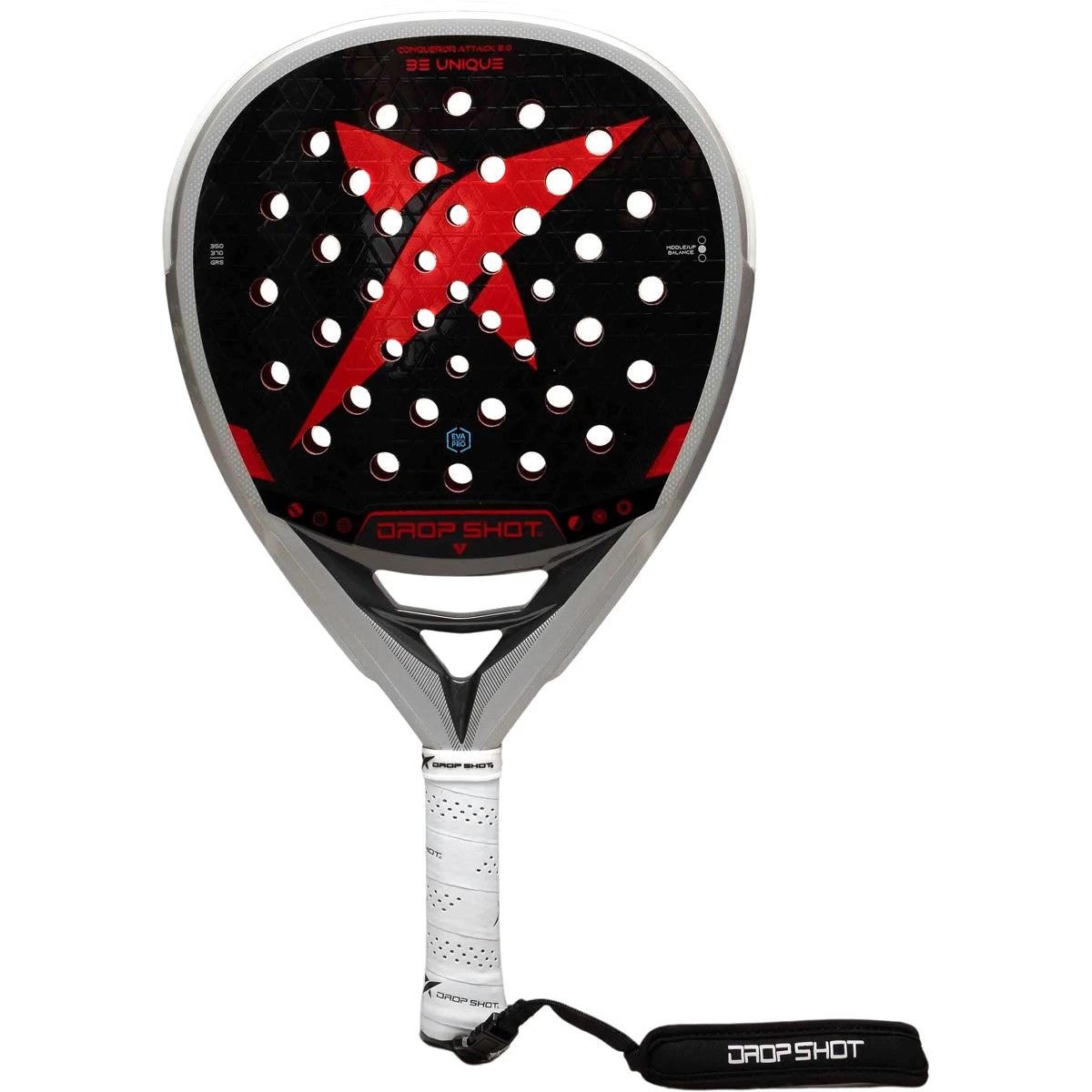 RAQUETA PADEL DROP SHOT CONQUEROR ATTACK 2.0