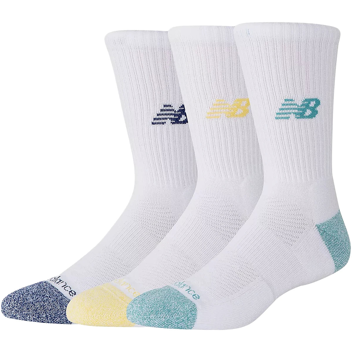 3 PARES DE CALCETINES NEW BALANCE ACTIVE CREW (MID)