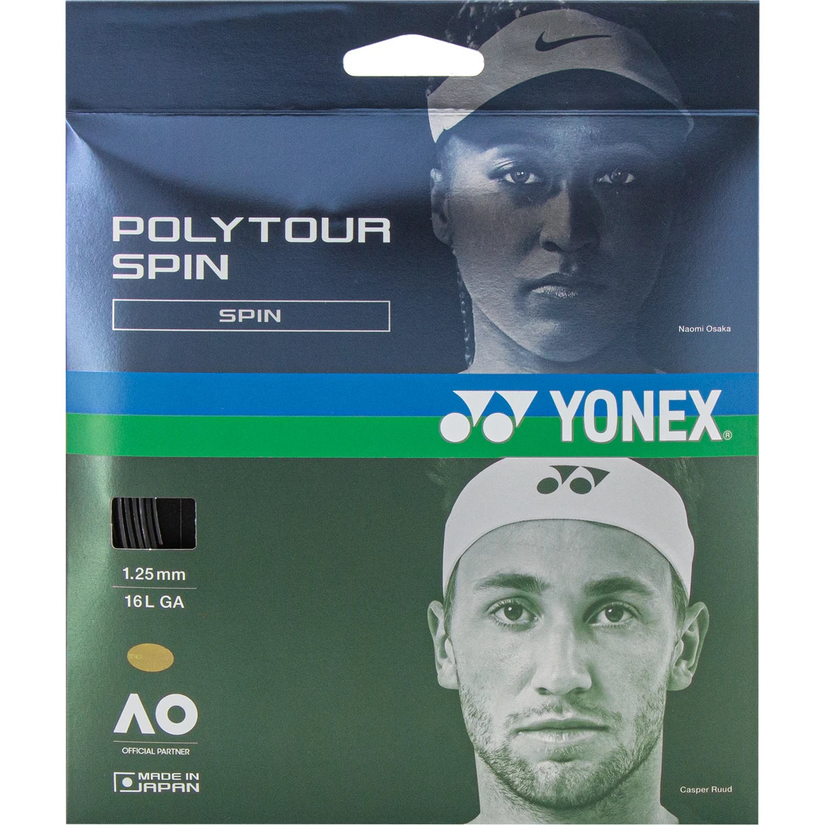 CORDAJE YONEX POLYTOUR SPIN (12METROS)