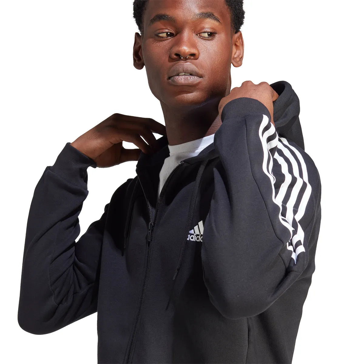 CHAQUETA ADIDAS 3 BANDAS FULL ZIP