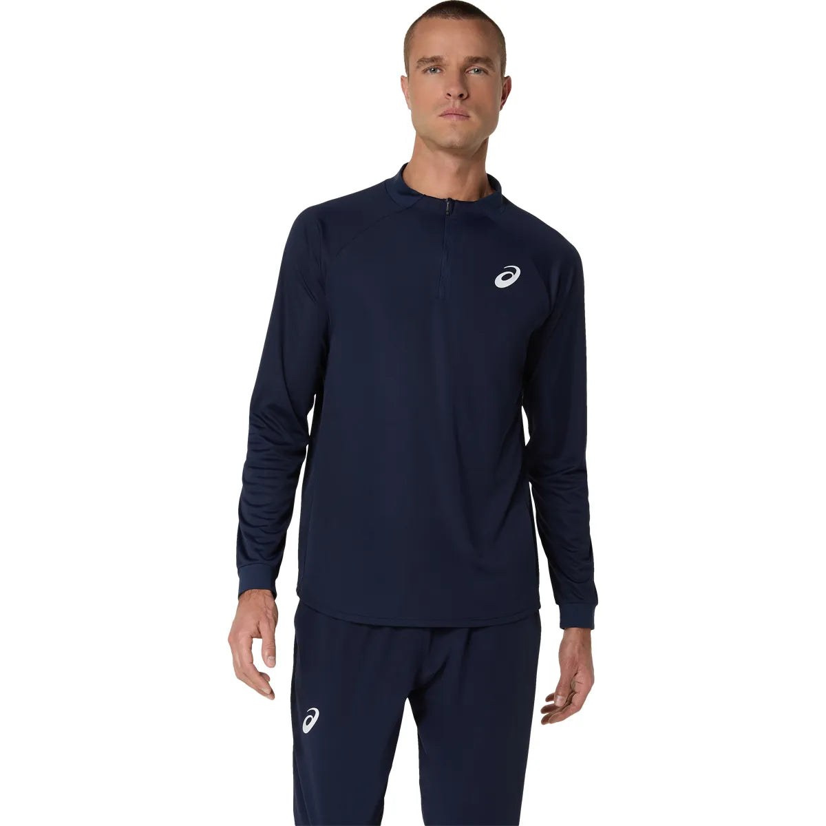 CAMISETA ASICS COURT MANGA LARGA 1/4 CREMALLERA