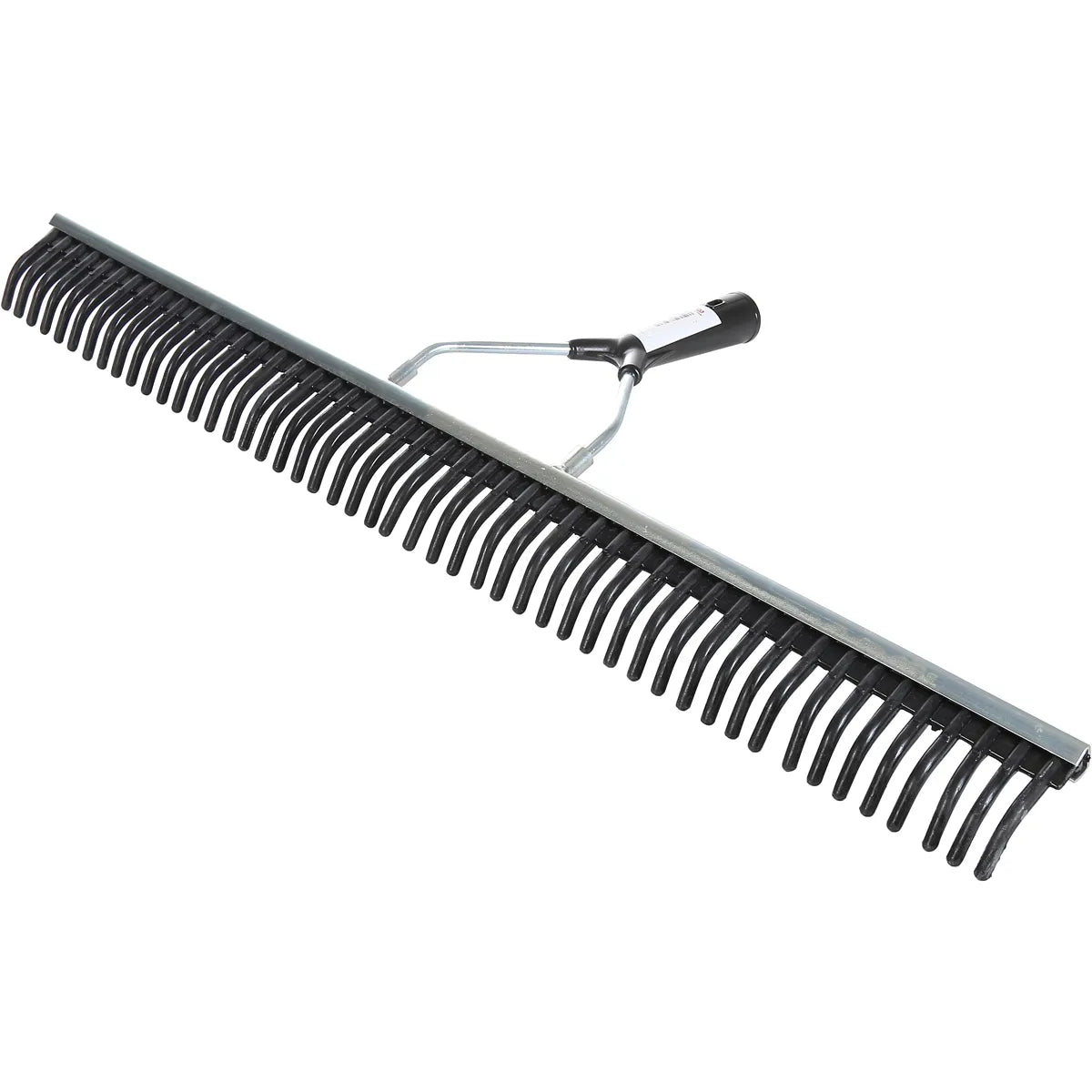 RASTRILLO DE GOMA ANCHO 75 CM CON MANGO DE MADERA
