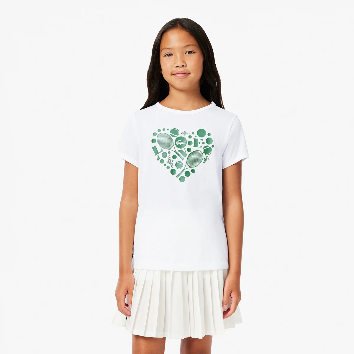 CAMISETA LACOSTE JUNIOR NIÑA CORE PERFOMANCE GRAPHIC