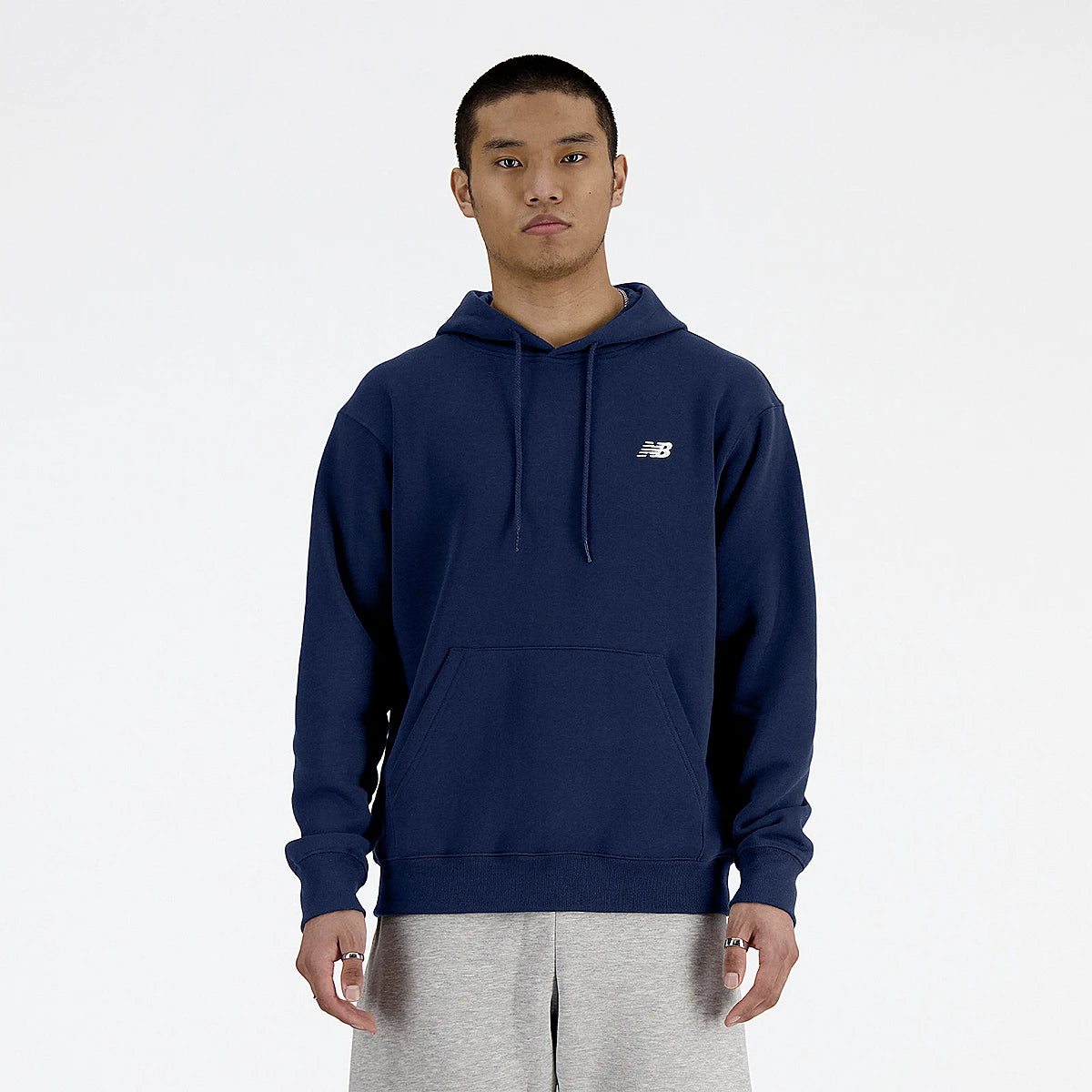 SUDADERA NEW BALANCE SPORT ESSENTIALS FLEECE CON CAPUCHA