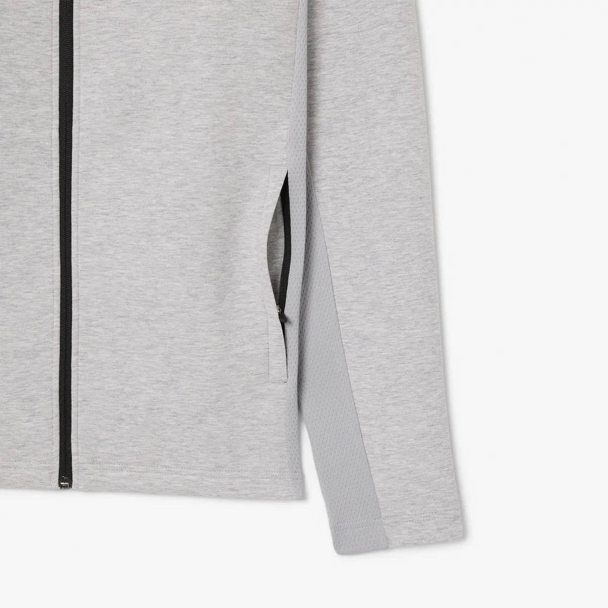 SUDADERA LACOSTE CORE PERFORMANCE CON CAPUCHA FZ MESH