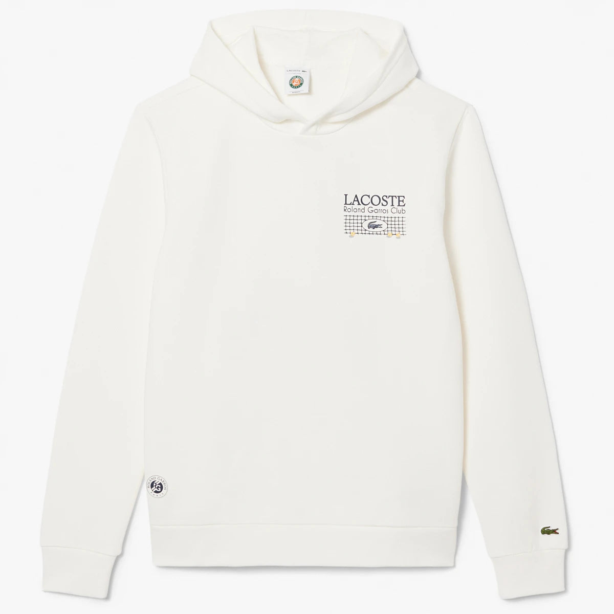 SUDADERA LACOSTE ROLAND GARROS CLUB GRÁFICA