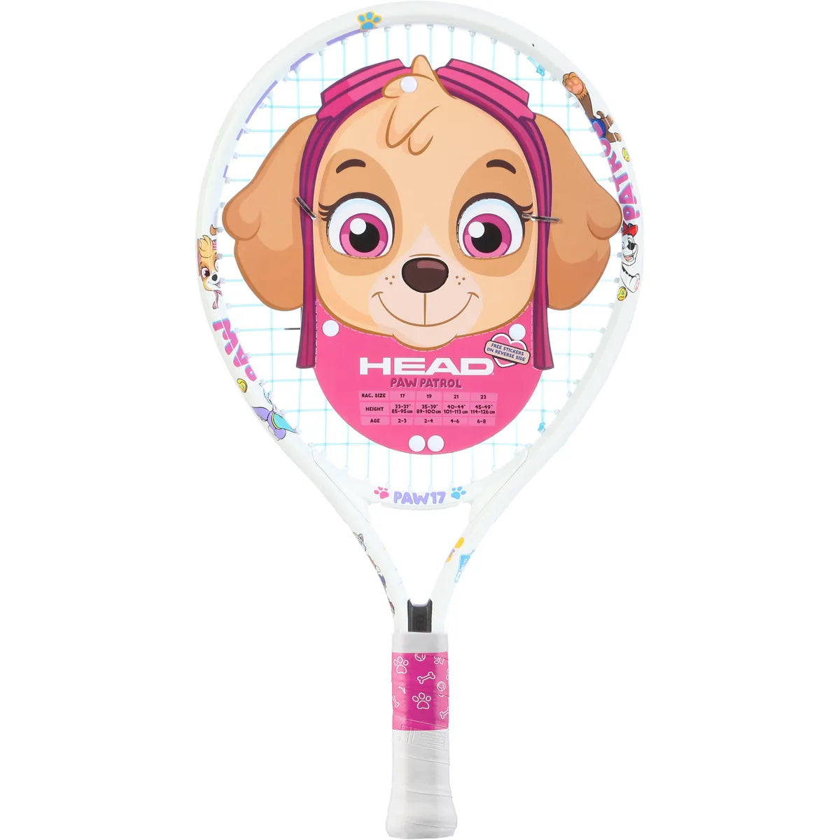 RAQUETA HEAD JUNIOR PAT PATROUILLE STELLA 17