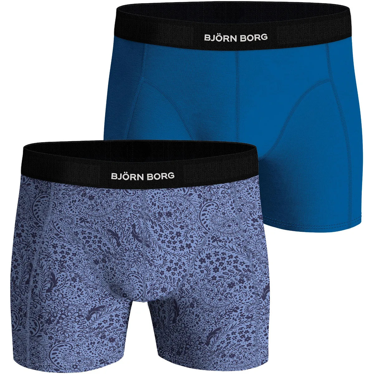 PACK 2 BOXERS BJORN BORG PREMIUM ALGODÓN ELÁSTICO