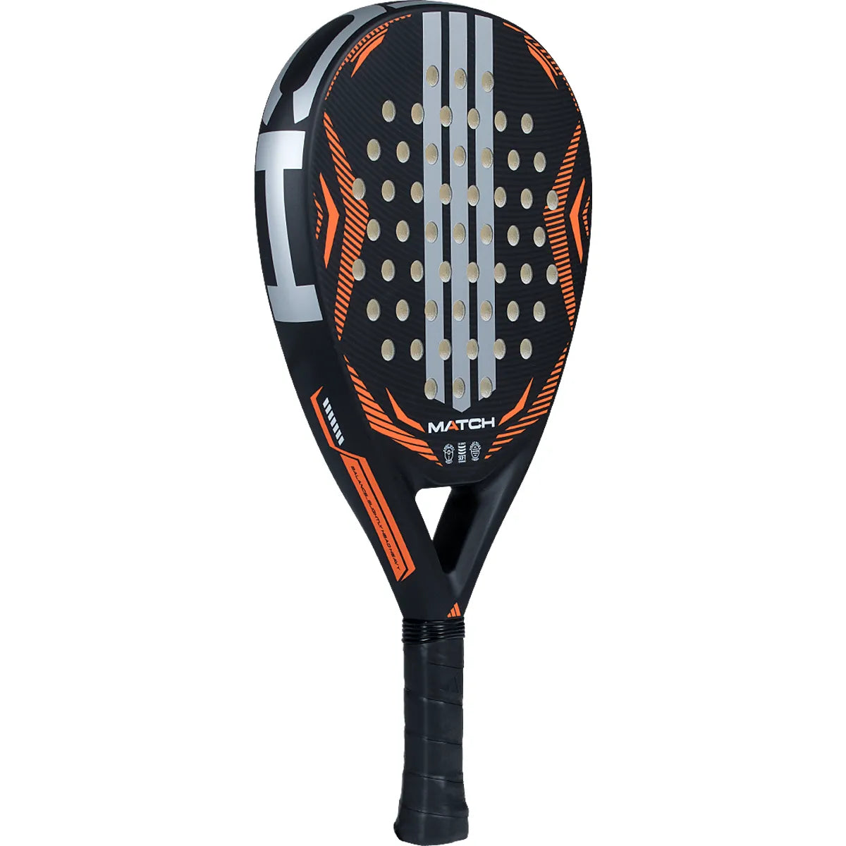RAQUETA DE PÁDEL ADIDAS MATCH BLACK/ORANGE 2026
