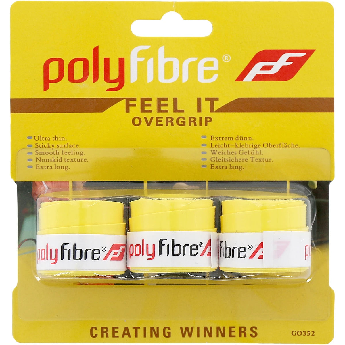SOBREGRIPS POLYFIBRE FEEL IT x3