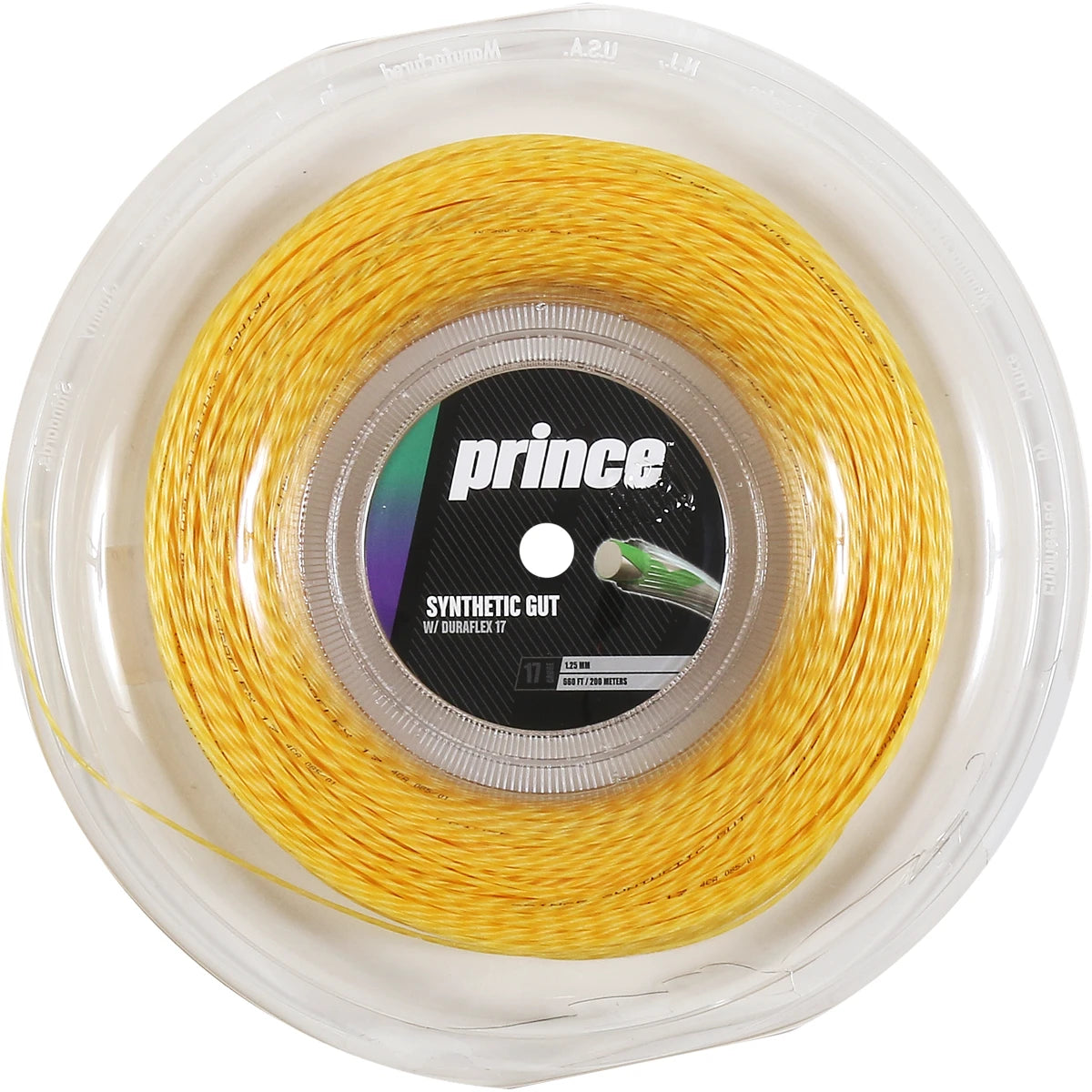 BOBINA PRINCE SYNTHETIC GUT CON DURAFLEX (200 METROS)